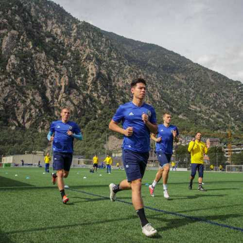 Photo-Report from the Training Session of the Kazakhstan National Team in Andorra