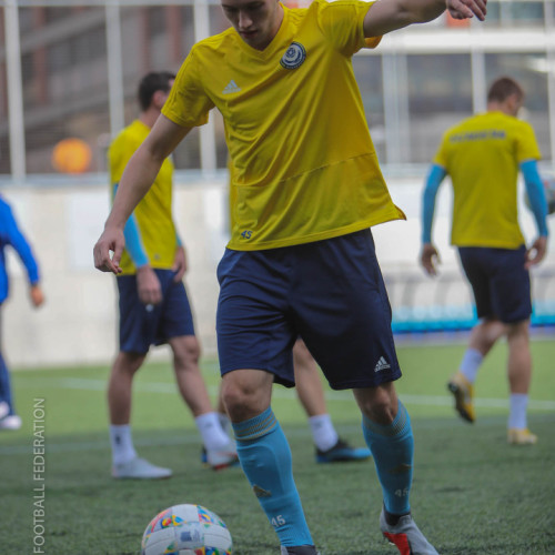 Kazakhstan National Team's Pre-Match Training Session - Photo Report