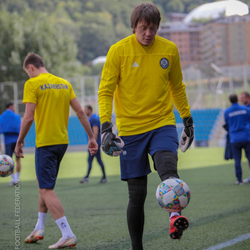 Kazakhstan National Team's Pre-Match Training Session - Photo Report