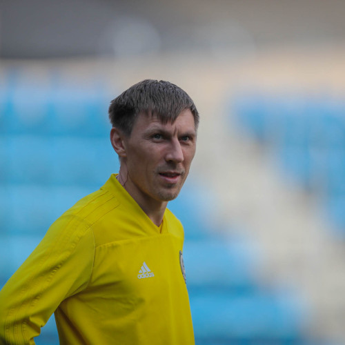 Kazakhstan National Team's Pre-Match Training Session - Photo Report