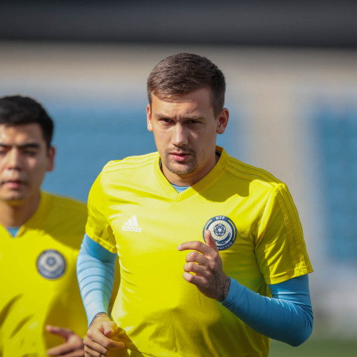 Kazakhstan National Team's Pre-Match Training Session - Photo Report