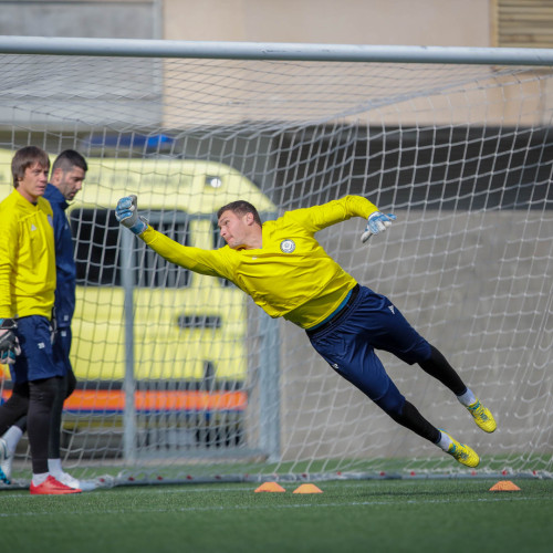 Kazakhstan National Team's Pre-Match Training Session - Photo Report