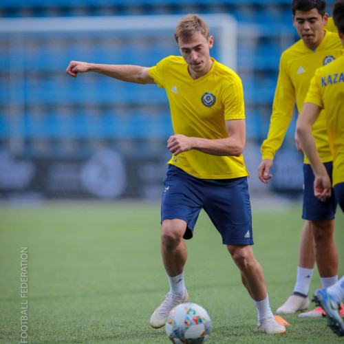 Kazakhstan National Team's Pre-Match Training Session - Photo Report