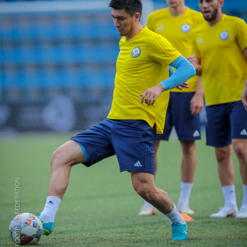 Kazakhstan National Team's Pre-Match Training Session - Photo Report