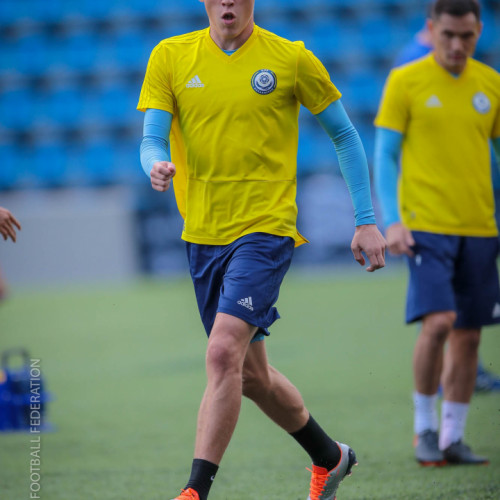 Kazakhstan National Team's Pre-Match Training Session - Photo Report