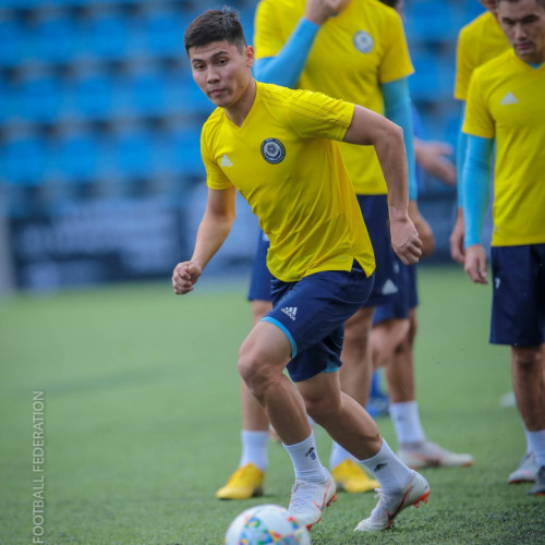 Kazakhstan National Team's Pre-Match Training Session - Photo Report