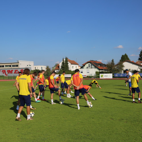 Kazakhstan Youth Team's Pre-Match Training Session in Slovenia - Photo-Report
