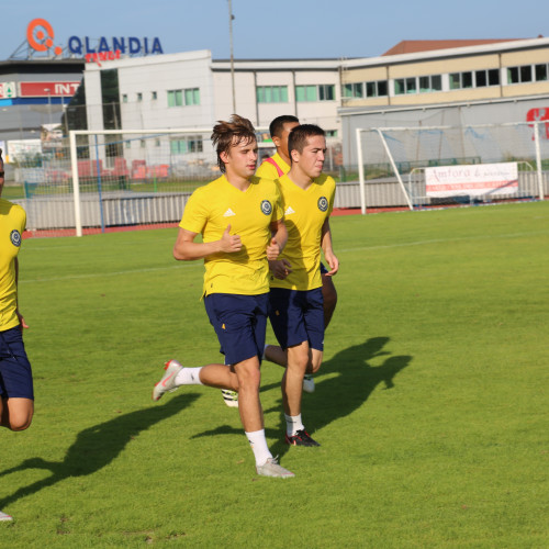 Kazakhstan Youth Team's Pre-Match Training Session in Slovenia - Photo-Report