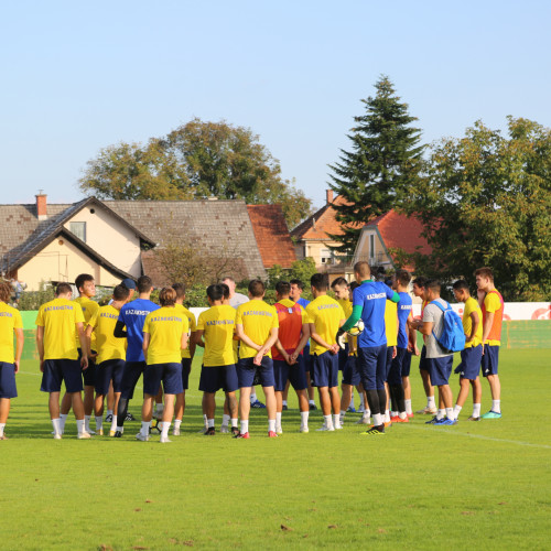 Kazakhstan Youth Team's Pre-Match Training Session in Slovenia - Photo-Report