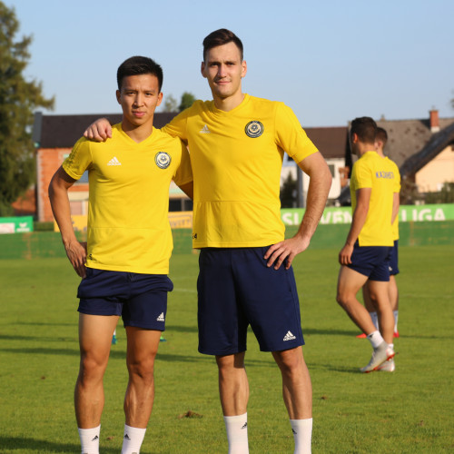 Kazakhstan Youth Team's Pre-Match Training Session in Slovenia - Photo-Report