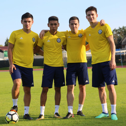 Kazakhstan Youth Team's Pre-Match Training Session in Slovenia - Photo-Report