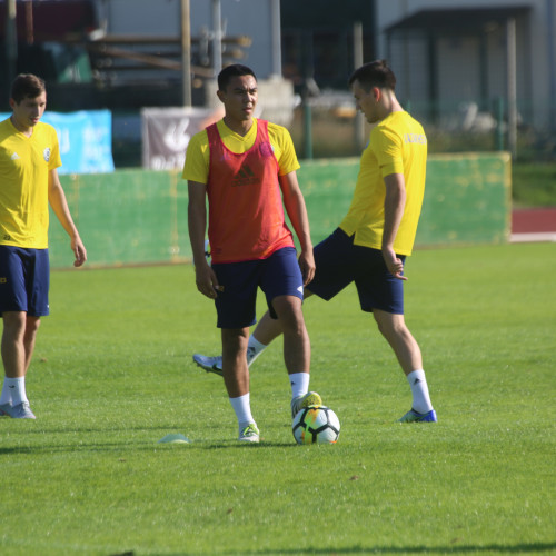 Kazakhstan Youth Team's Pre-Match Training Session in Slovenia - Photo-Report