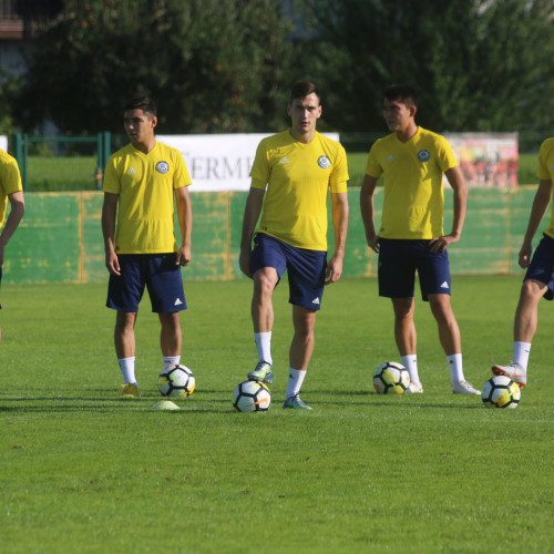 Kazakhstan Youth Team's Pre-Match Training Session in Slovenia - Photo-Report