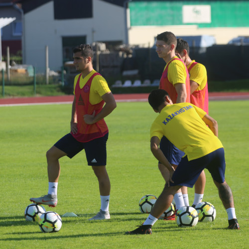 Kazakhstan Youth Team's Pre-Match Training Session in Slovenia - Photo-Report
