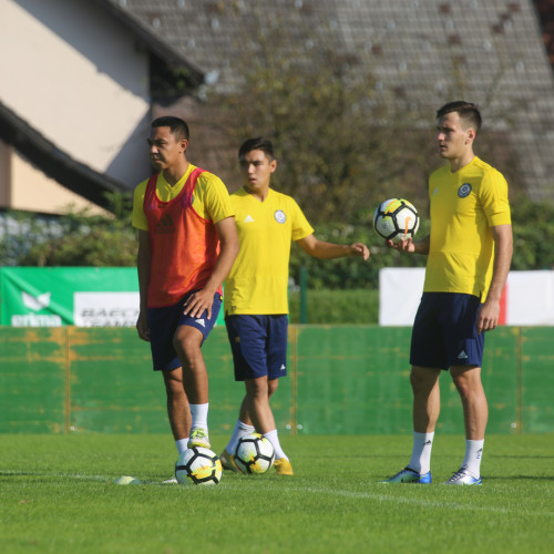 Kazakhstan Youth Team's Pre-Match Training Session in Slovenia - Photo-Report