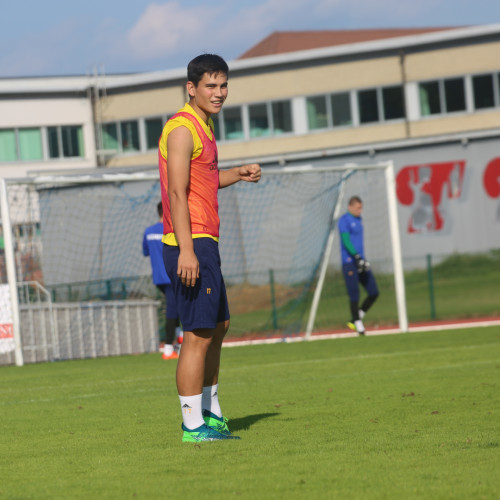 Kazakhstan Youth Team's Pre-Match Training Session in Slovenia - Photo-Report