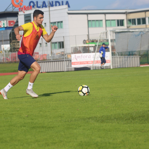 Kazakhstan Youth Team's Pre-Match Training Session in Slovenia - Photo-Report