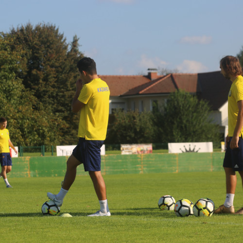 Kazakhstan Youth Team's Pre-Match Training Session in Slovenia - Photo-Report