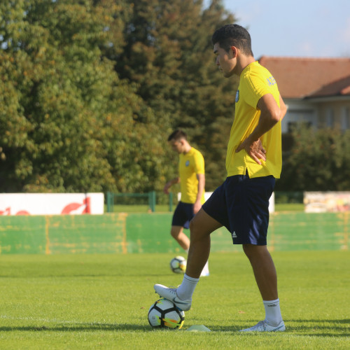 Kazakhstan Youth Team's Pre-Match Training Session in Slovenia - Photo-Report
