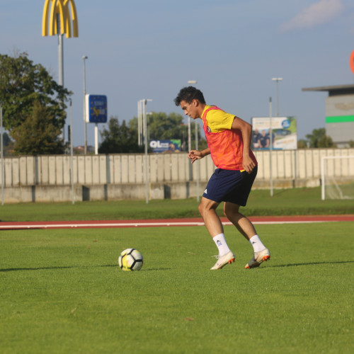 Kazakhstan Youth Team's Pre-Match Training Session in Slovenia - Photo-Report