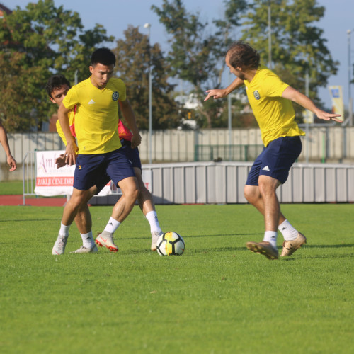 Kazakhstan Youth Team's Pre-Match Training Session in Slovenia - Photo-Report