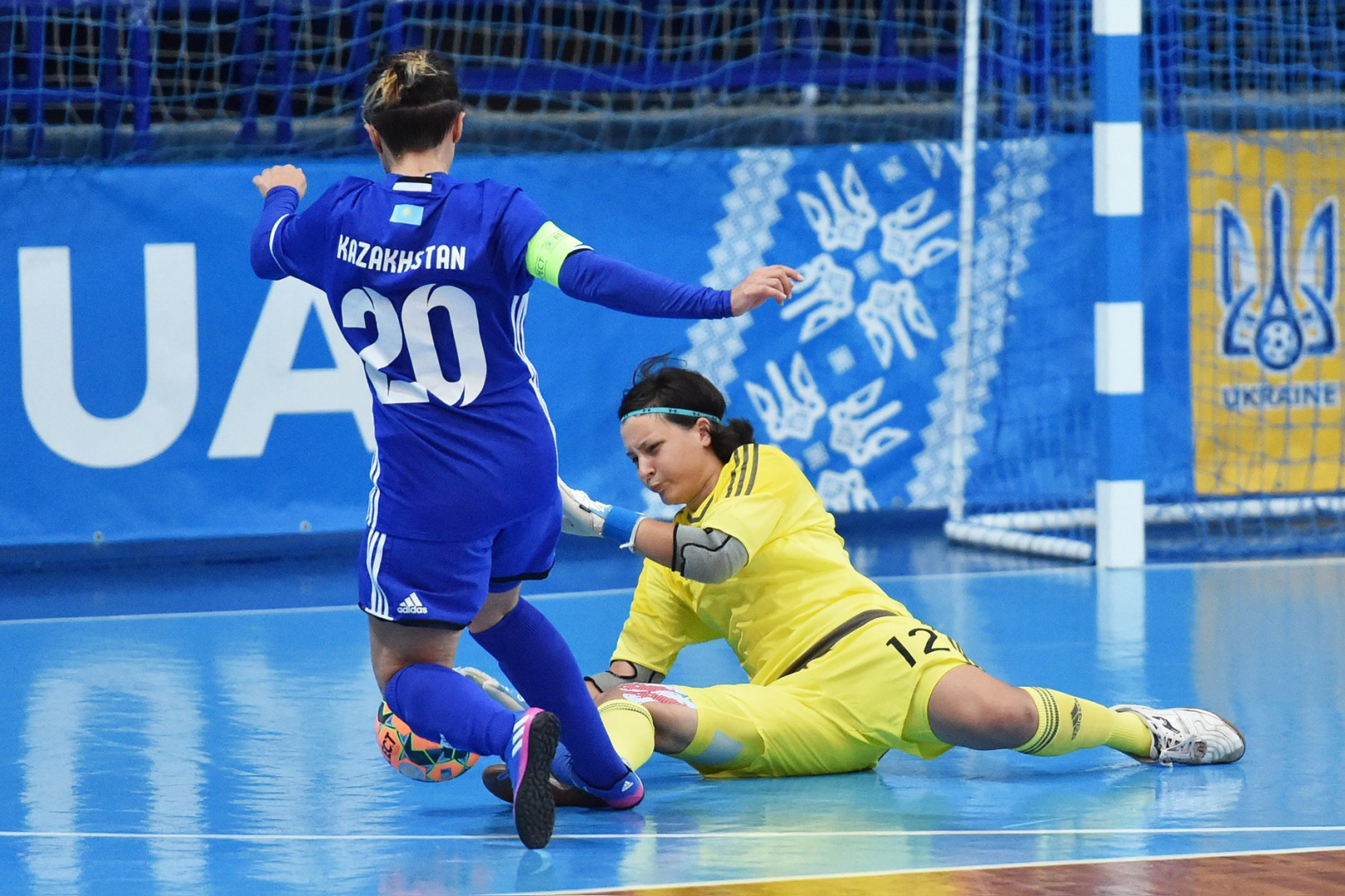 Kazakhstan Women's National Team Played Last Match at the Futsal Euro-2019