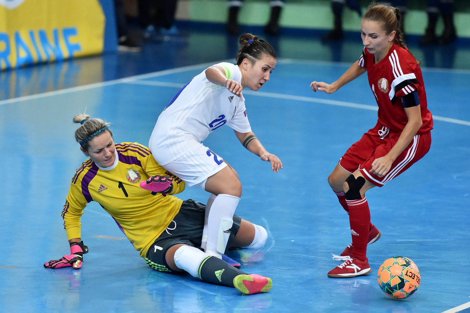 Kazakhstan Women's National Team Played First Match at the Futsal Euro-2019