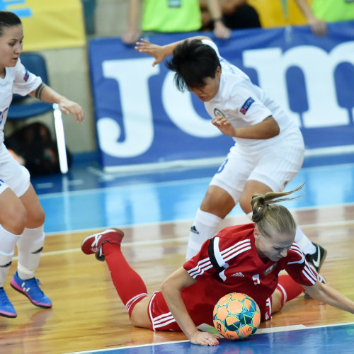 Kazakhstan Women's National Team Played First Match at the Futsal Euro-2019