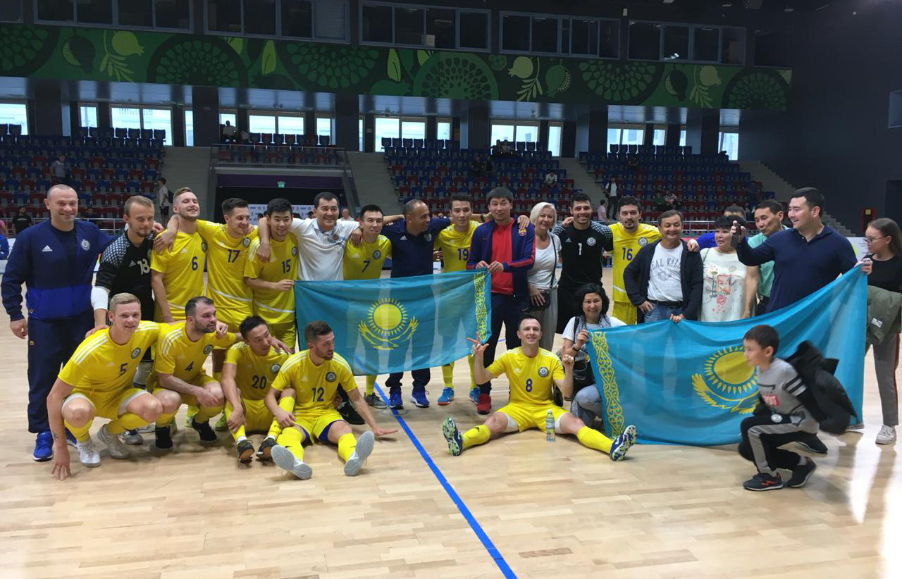 Kazakhstan Futsal Team Defeats Azerbaijan