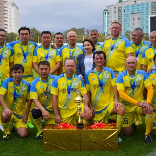 Football Match Among Veterans Took Place in Almaty