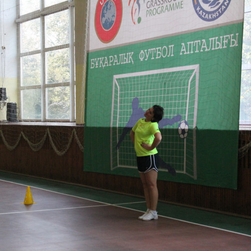 Kids Football Festival Held in Kostanay