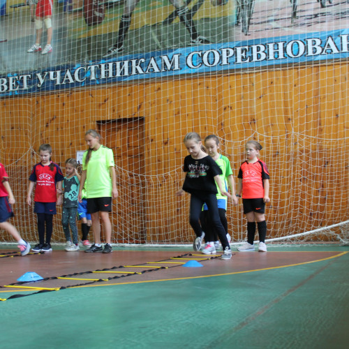 Kids Football Festival Held in Kostanay