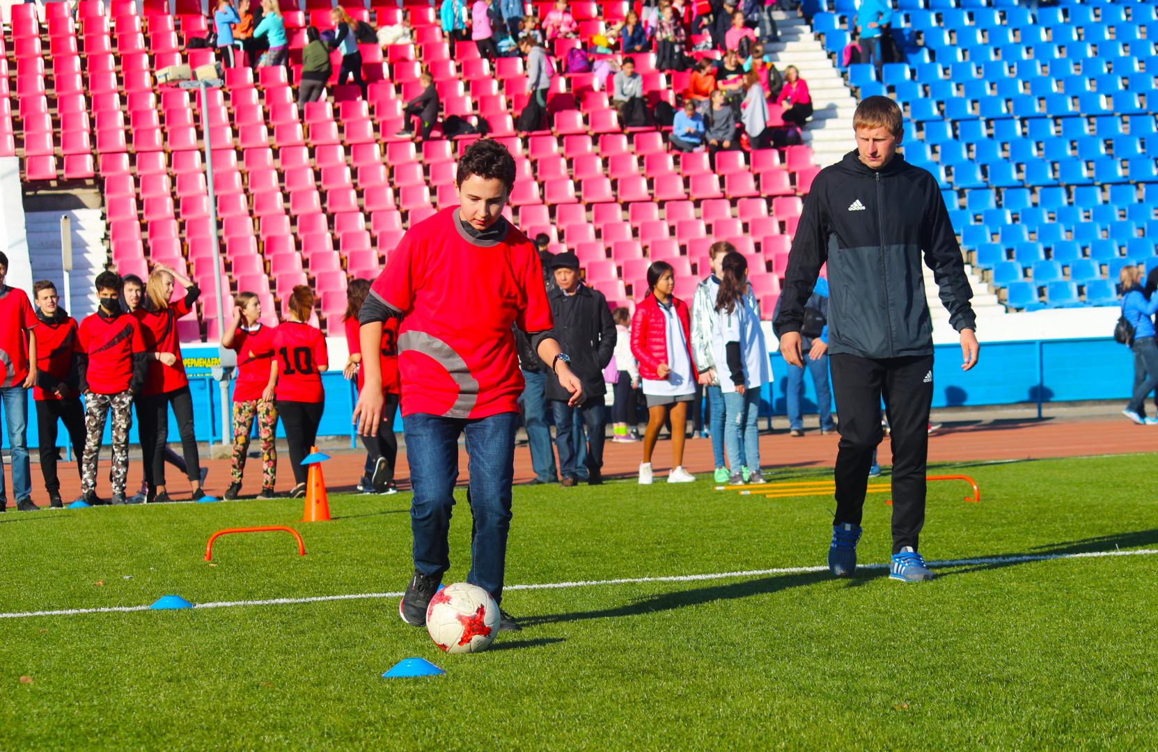 Kids Football Festival Held in Pavlodar