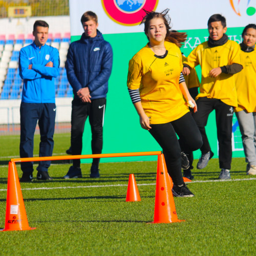 Kids Football Festival Held in Pavlodar