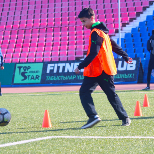Kids Football Festival Held in Pavlodar