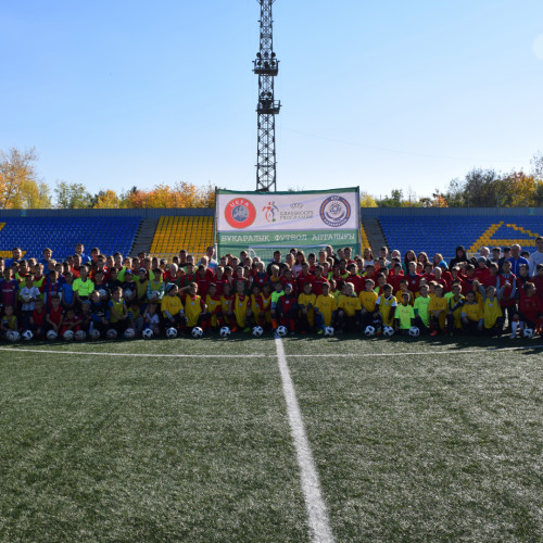 Football Festival Held In Ust-Kamenogorsk