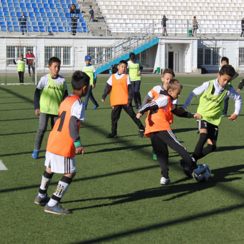 Football Festival Among Schoolchildren In Uralsk