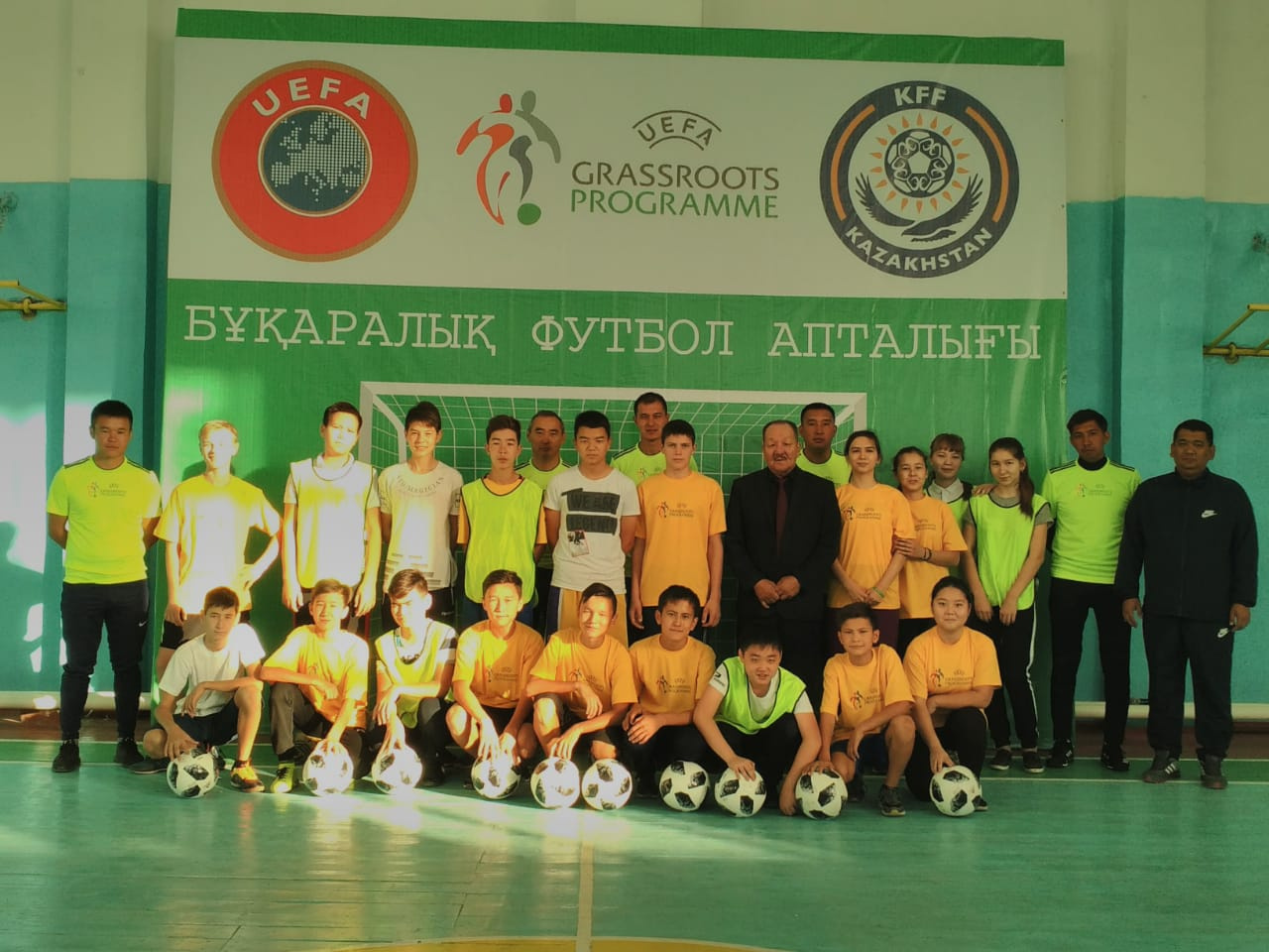 Kyzylorda Supported UEFA Grassroots Week