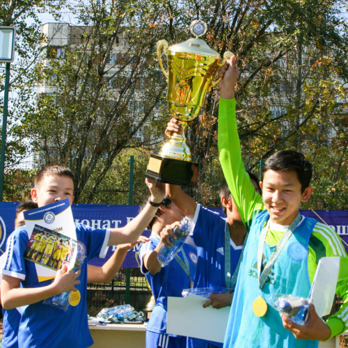 CP Football Championship Among Children Took Place In Almaty