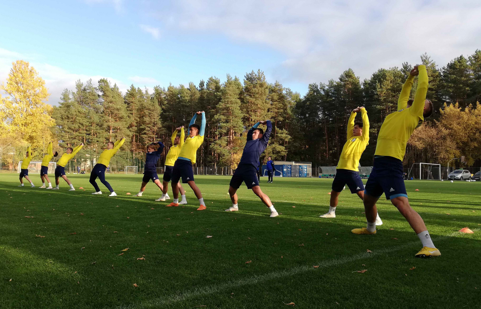 Kazakhstan National Team Arrive in Latvia
