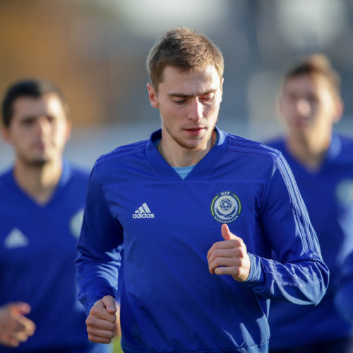 Kazakhstan National Team Pre-match Training Session