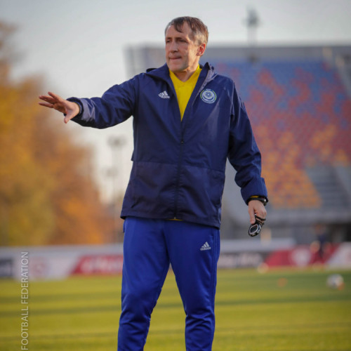 Kazakhstan National Team Pre-match Training Session
