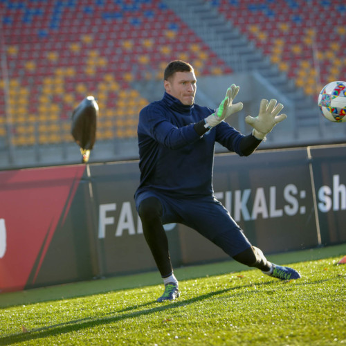 Kazakhstan National Team Pre-match Training Session