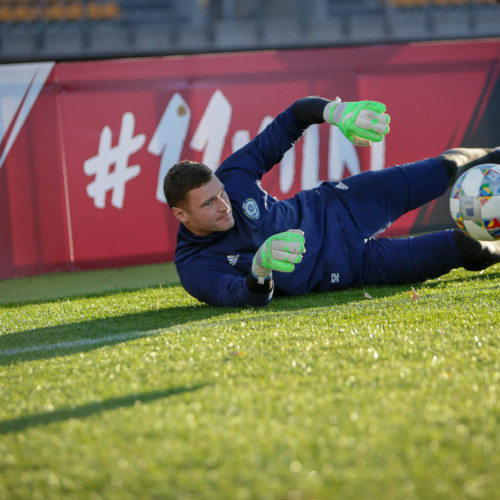 Kazakhstan National Team Pre-match Training Session