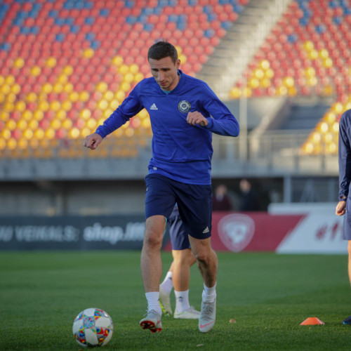 Kazakhstan National Team Pre-match Training Session