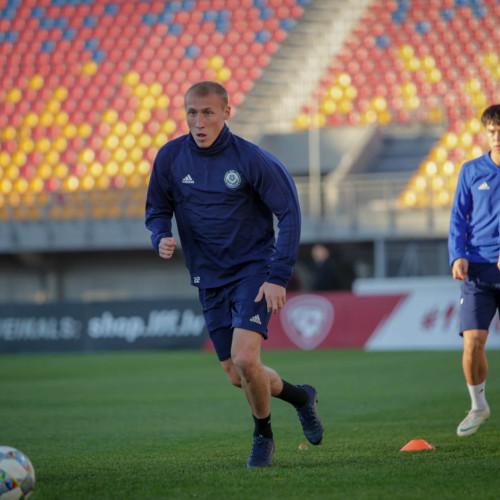 Kazakhstan National Team Pre-match Training Session