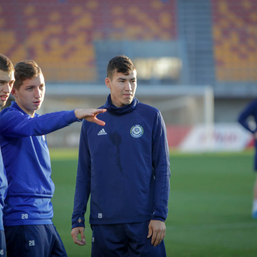 Kazakhstan National Team Pre-match Training Session