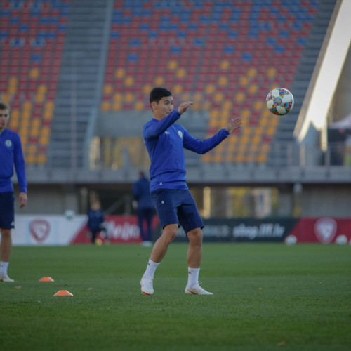 Kazakhstan National Team Pre-match Training Session