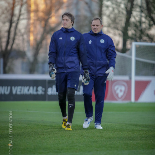 Kazakhstan National Team Pre-match Training Session