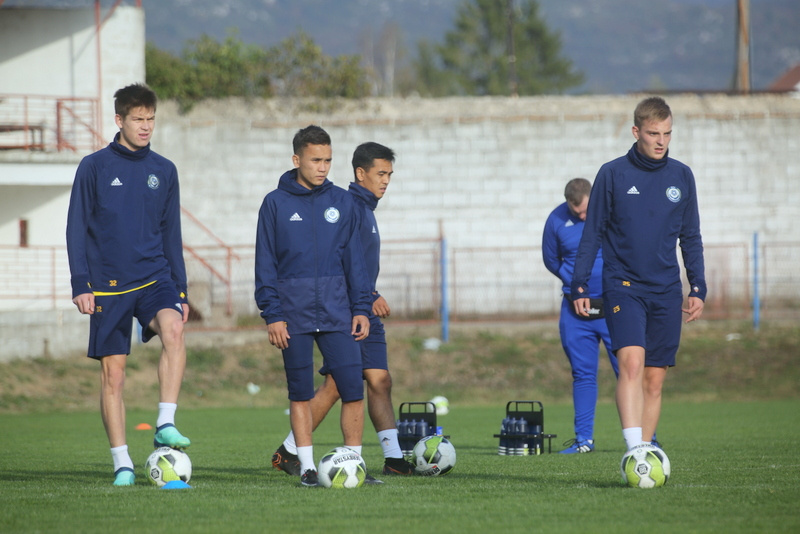 Kazakhstan Youth Team Held First Training Session in Montenegro